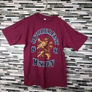 Oktoberfest Munich 1994 Maroon T-Shirt